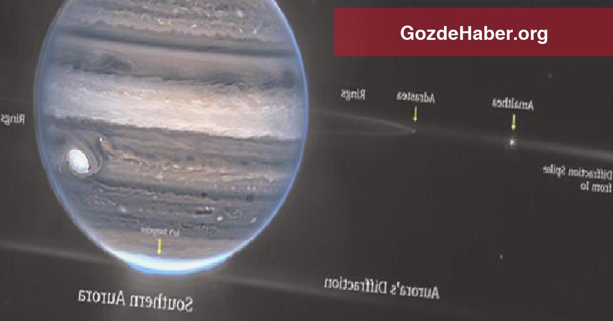 Webb Teleskobu Jüpiter’i görüntüledi