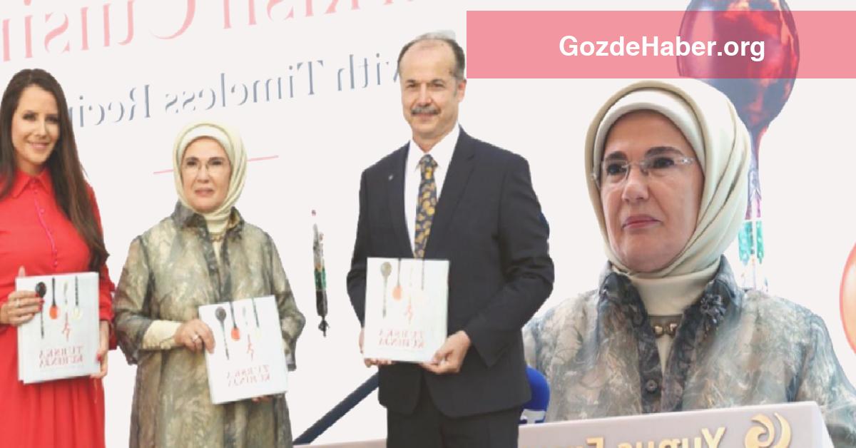 Emine Erdoğan Sırbistan'da 'Asırlık Tariflerle Türk Mutfağı' kitabının tanıtımında konuştu!